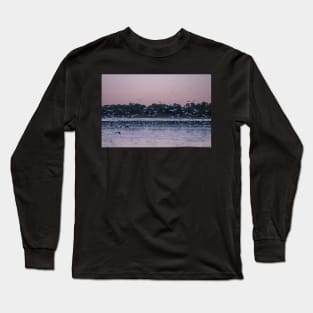 Morning Flight During Fall Migration Long Sleeve T-Shirt